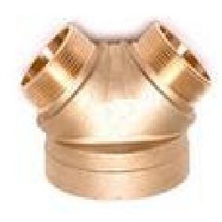 หัวจ่ายน้ำดับเพลิง(หัวแกละ)ชนิดทองเหลือง ไม่รวมฝาปิด (ผลิตในประเทศ)