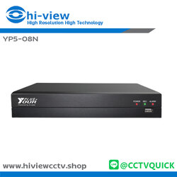 เครื่องบันทึก HIVIEW DVR รุ่น YP5-08N จำนวน 8 ช่อง