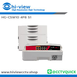 Switch PoE 10 Port รุ่น HG-CSW10 4P8 S1