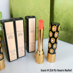 Gucci Rouge de Beaute Brillant Glow & Care Lip Colour 1.8g # 216 My Cousin Rachel
