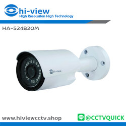กล้องวงจรปิด HIVIEW AHD รุ่น HA-524B20M ความละเอียด 2 ล้านพิกเซล