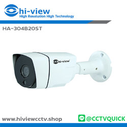 กล้องวงจรปิด HIVIEW AHD รุ่น HA-304B20ST ความละเอียด 2 ล้านพิกเซล