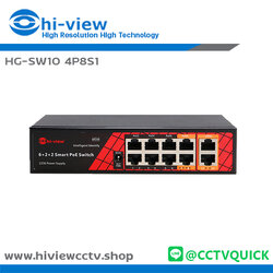 Smart Poe 10 Port รุ่น HG-SW10 4P8S1
