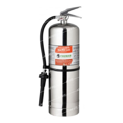 ถังดับเพลิงชนิดน้ำตัวถังสแตนเลส (Water Gas) ขนาด 9 ลิตร ยี่ห้อ Fireman