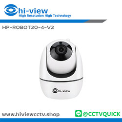 กล้องวงจรปิด HIVIEW IP รุ่น HP-ROBOT20-4-V2 ความละเอียด 2 ล้านพิกเซล