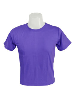 เสื้อยืด สีม่วงเข้ม