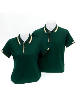 เสื้อโปโล สีเขียวหัวเป็ด ราคาส่ง ขาย 3 ตัวขึ้นไป