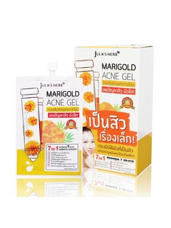 [จุฬาเฮิร์บ] เจลแต้มสิวดอกดาวเรือง ลดปัญหาสิว MARIGOLD ACNE GEL 8ml.