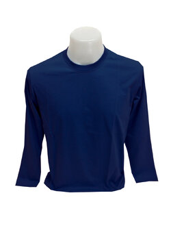 เสื้อยืดแขนยาวสีกรม SUPER COTTON