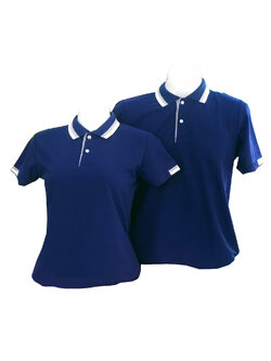 เสื้อโปโล สีน้ำเงินเข้ม ราคาส่ง