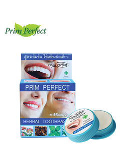 [พริมเพอร์เฟค] ยาสีฟันสมุนไพร สูตรเข้มข้น ชนิดตลับ 25g.