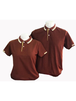 เสื้อโปโล สีน้ำตาล คอฟฟี่ คัลเลอร์