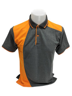 เสื้อโปโลสีเทาท็อป ส้ม ทีซีไมโคร แขนเบิ้ล สวยใส่สบาย คลายความร้อนดี ลดราคาพิเศษ ถึง 31 พ.ค 2567