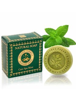 [มาดามเฮง] สบู่สมุนไพร Care Spa Mint 150g.