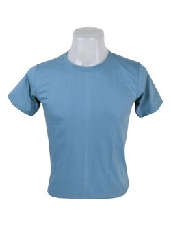 เสื้อยืด สีฟ้าอเมริกันยีนส์