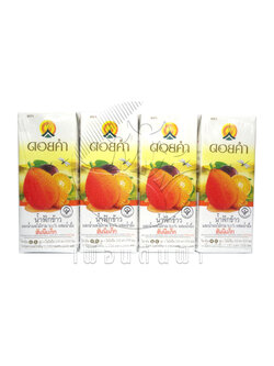 E70 ดอยคำ น้ำฟักข้าวและน้ำผลไม้รวม ๖๐% ผสมน้ำผึ้ง "ฮันนี่แก็ก" 200ml. (แพ็ค4กล่อง)