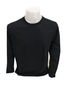 เสื้อยืดแขนยาวสีดำ SUPER COTTON