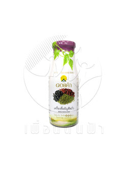 V08 ดอยคำ เครื่องดื่มธัญพืชถั่ว พร้อมดื่ม (ขวดแก้ว) 250ml. "เจ"