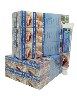 [พริมเพอร์เฟค] ยาสีฟันสมุนไพร สูตรเข้มข้น ชนิดหลอด 50g.