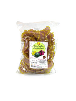 [แดนลำดวน] ข้าวเกรียบดิบ มันเทศ-ฟักทอง 500กรัม "เจ"