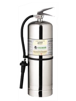 ถังดับเพลิงชนิด AFFF ถังดับเพลิงสเตนเลส มือจับสเตนเลส