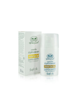 F48 [อภัยภูเบศร] เจลสมุนไพร บำรุงผิวรอบดวงตา (ลบเลือนริ้วรอย รอยคล้ำใต้ตา) 15g.