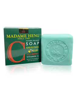 [มาดามเฮง] สบู่สมุนไพร วิตามินซี+มัลเบอร์รี่ 150g.