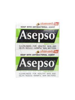 [ASEPSO] สบู่อาเซปโซ สูตรไฮจีนิค เฟรซ 80g. หอมสดชื่นสารสกัดจากมังคุด (แพ็ค4ก้อน)