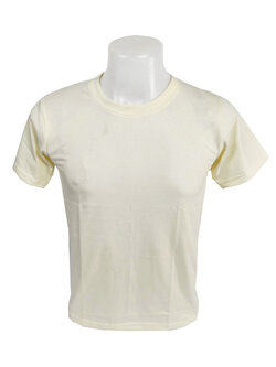 เสื้อยืด สีครีม