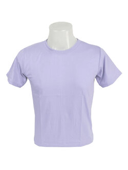 เสื้อยืด สีม่วงอ่อน ม่วงลาเวนเดอร์