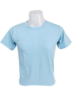 เสื้อยืด สีฟ้าอ่อน