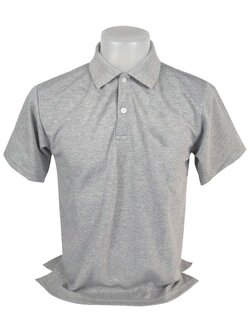 เสื้อโปโลสีเทาอ่อนท็อปดราย รับผลิต