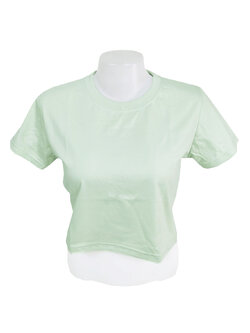 เสื้อยืดเขียวอ่อน พร้อมส่ง