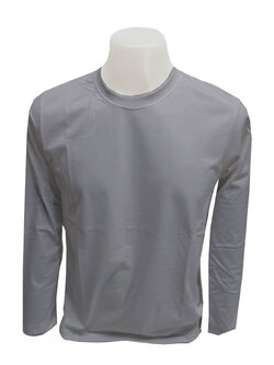 เสื้อยืดแขนยาวสีเทา SUPER COTTON