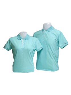 เสื้อโปโล สีเขียวมิ้นท์ ราคาส่ง