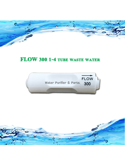 Flow Restrictor 300 1/4 tube waste water
