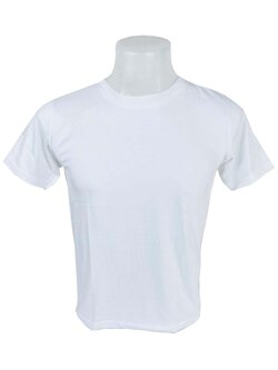 เสื้อยืด สีขาว