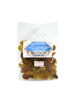 [บ้านรุ้งกินน้ำ] ลูกเกด USA พร้อมทาน 100g."เจ"