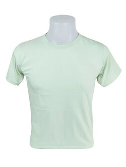 เสื้อยืด สีเขียวพาสเทล สีเขียวอ่อน