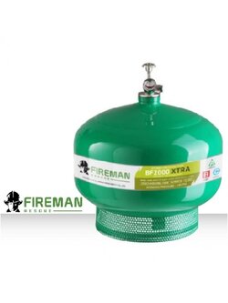 ถังดับเพลิงอัตโนมัติ น้ำยาเหลวระเหย ยี่ห้อ Fireman