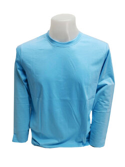 เสื้อยืดแขนยาวสีฟ้า SUPER COTTON