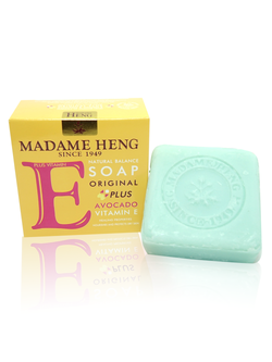 [มาดามเฮง] สบู่สมุนไพร วิตามินอี+อโวคาโด 150g.