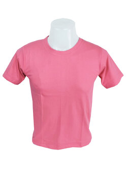 เสื้อยืด สีชมพู