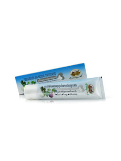 [อภัยภูเบศร] ยาสีฟันสมุนไพร (ใบฝรั่ง-พลู-มังคุด) 70g.