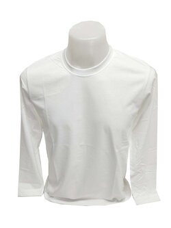 เสื้อยืดแขนยาวสีขาว SUPER COTTON