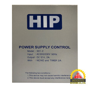 Power Supply 12Vdc 2A. ยี่ห้อ HIP รุ่น 901-2