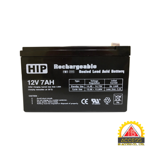 Battery 12V 7Ah. ยี่ห้อ HIP