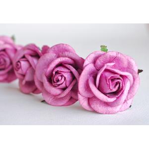 ดอกกุหลาบกระดาษสา PUL4-5