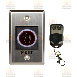 Exit Switch แบบ No Touch ยี่ห้อ ZKTeco รุ่น K2 พร้อม Remote Control