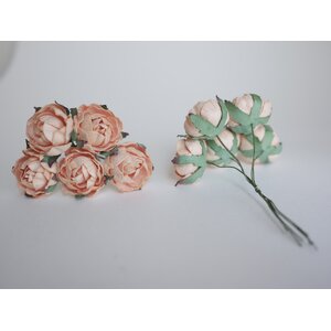 ดอกกุหลาบกระดาษ peony